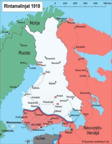 Suomen sisällissota 1918 | Sutori