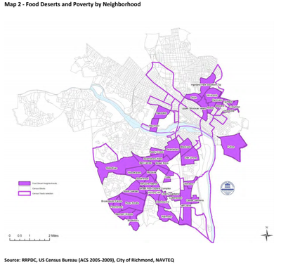 A graphic pulled from the Food Policy Task Force report shows the ...