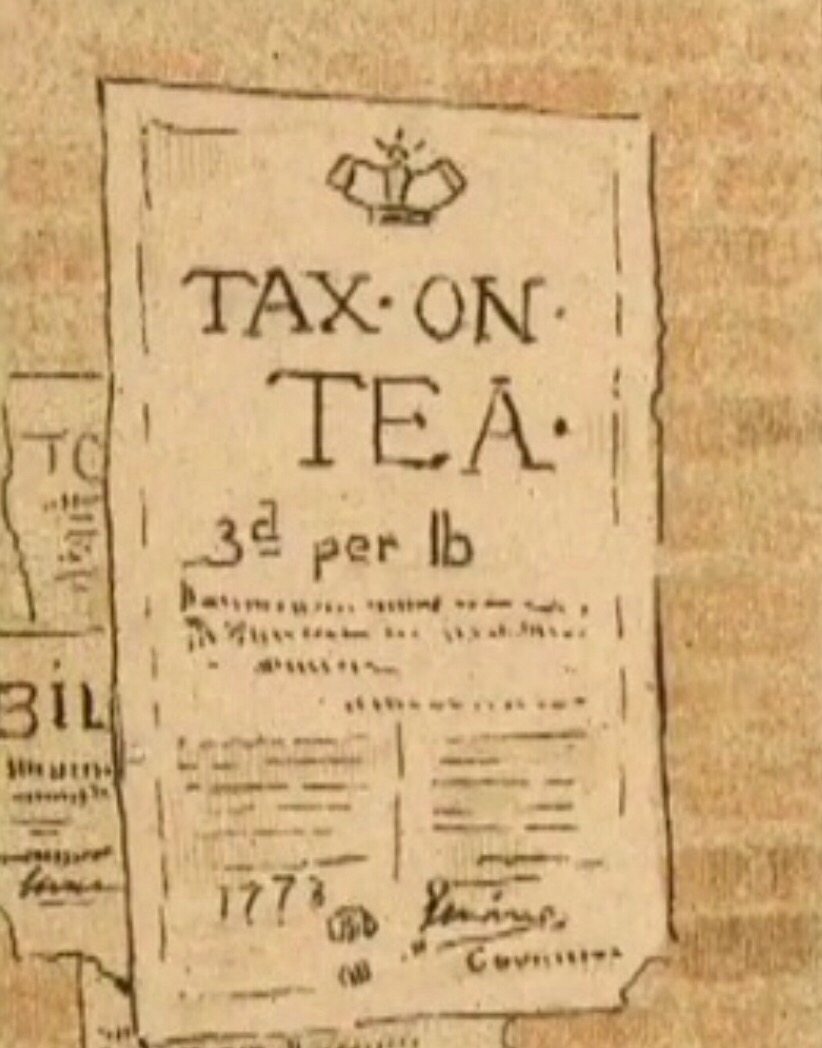 The British sold tea to the colonists for whatever price the British wanted.