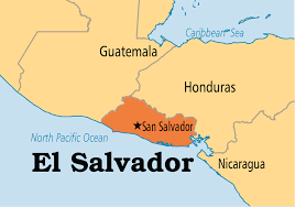 El Salvador marked on the wold - D122ee937043dd2ebc9479c40e69f2f0