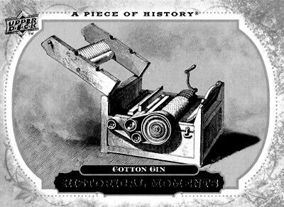 Invention of Eli Whitney's Cotton gin: 1794