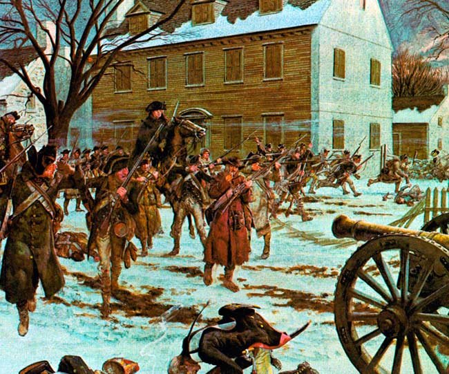 The Battle of Trenton; December 26, 1776