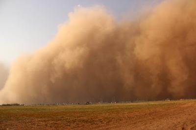 Dust cloud; Dust Bowl Era, 1940s