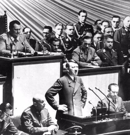 Hitler's Reichstag Speech