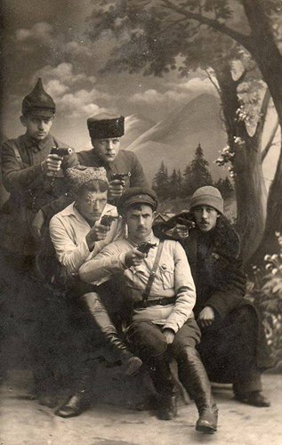 photo of CHEKA agents, 1921