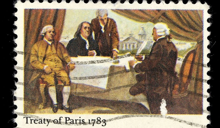 Two facts about the Signing of the Treaty of Paris: