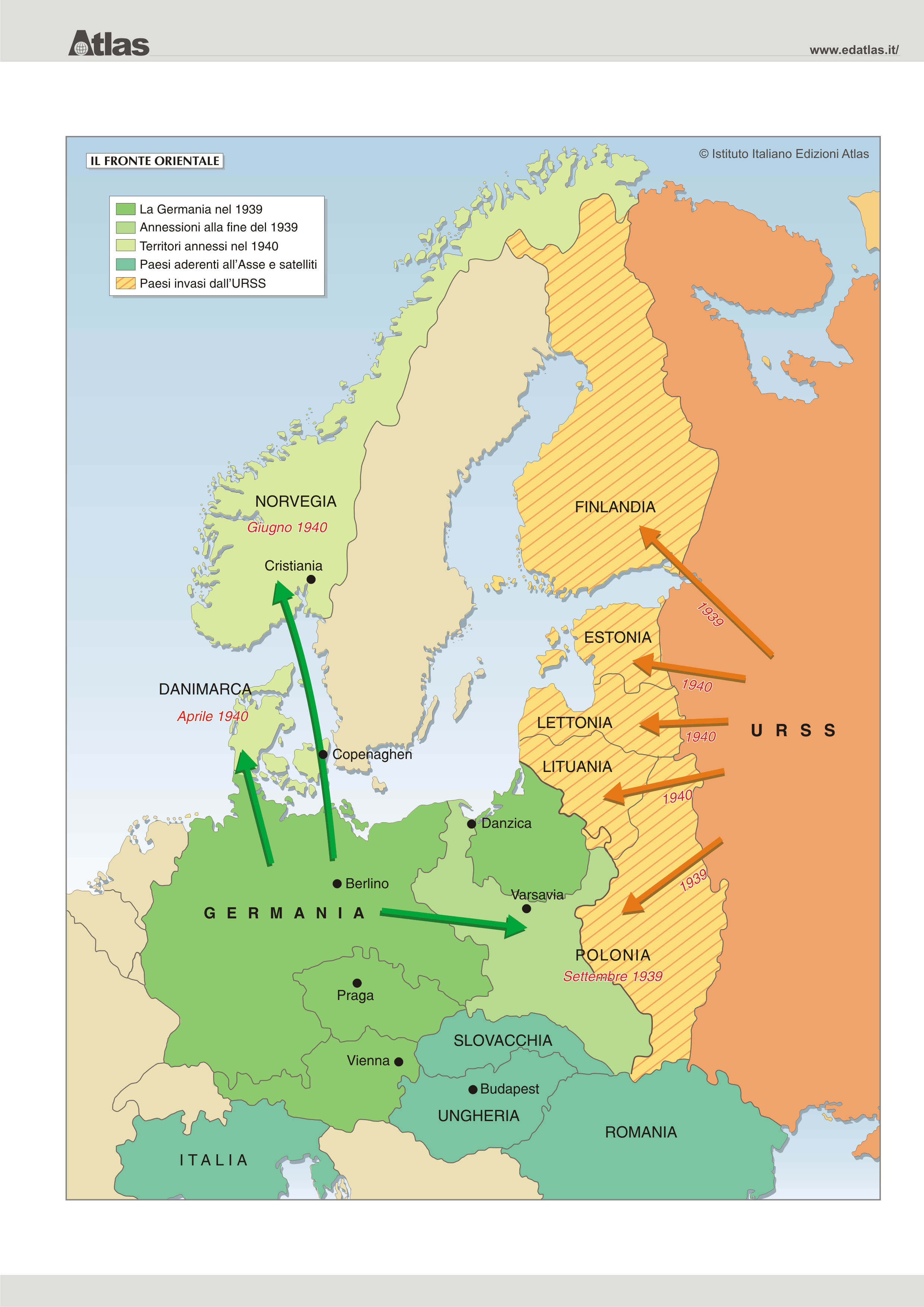 Spartizione Del Fronte Orientale Tra Germania E URSS