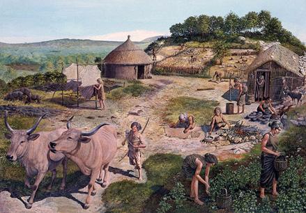 The Neolithic Revolution Started Around 10,000 B.C.