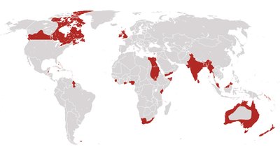 Great Britain Map Of Colonies   4 1885 