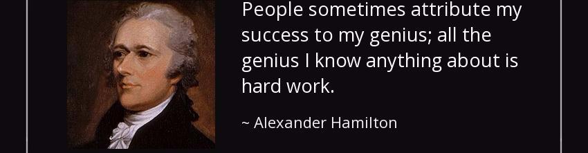 alexander hamilton work