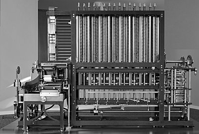 First Algorithm Machine The first computing machine