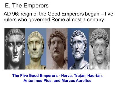 After Rome Gains Back Some Control Good Leaders Start To Rule Again And ...