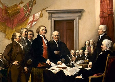 Declaration of Independence Signed (1776)