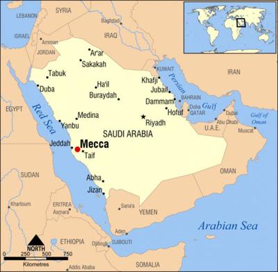 Muhammad is born in Mecca 570 CE