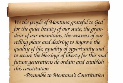 Montana Voters Approve A New Constitution In 1972