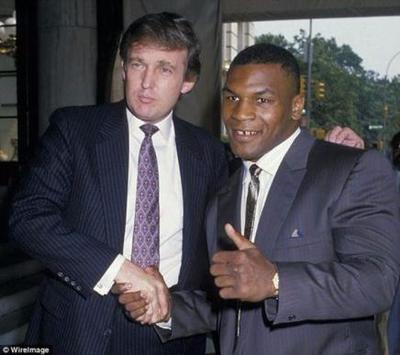 In 1988 Mike Tyson hires Donald Trump as an advisor