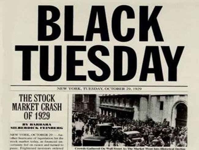 Newspaper Article About Black Tuesday Sutori