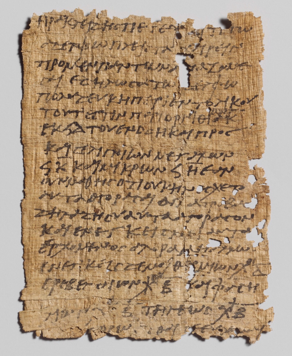 papyrus- a material similar to thick paper that was used in ancient ...