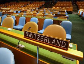 Switzerland's Seat In The UN (Keystone)