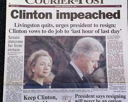Clinton Due Process Bill Clinton, the 42nd President of the United States, was impeached by ...