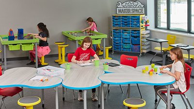 Makerspace to be creative and engaged in new things!