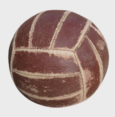 1900: First volleyball is made