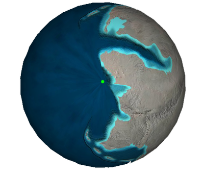 Rodinia Earth (Computer Rendering)