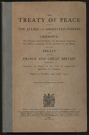 Cover of the English Version of the Treaty