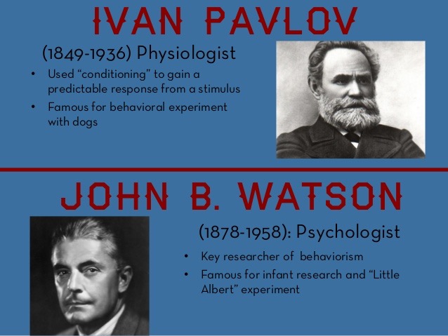 watson and pavlov agreed that: