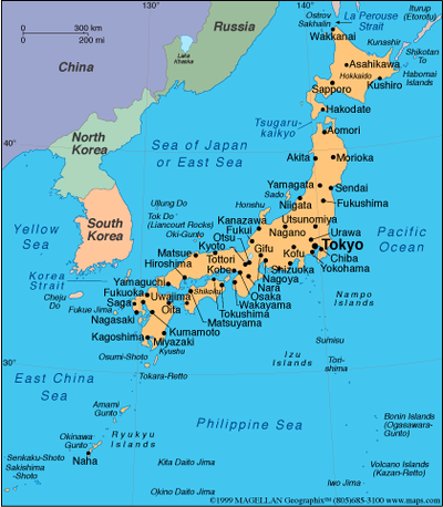 Geography Shapes Life in Japan