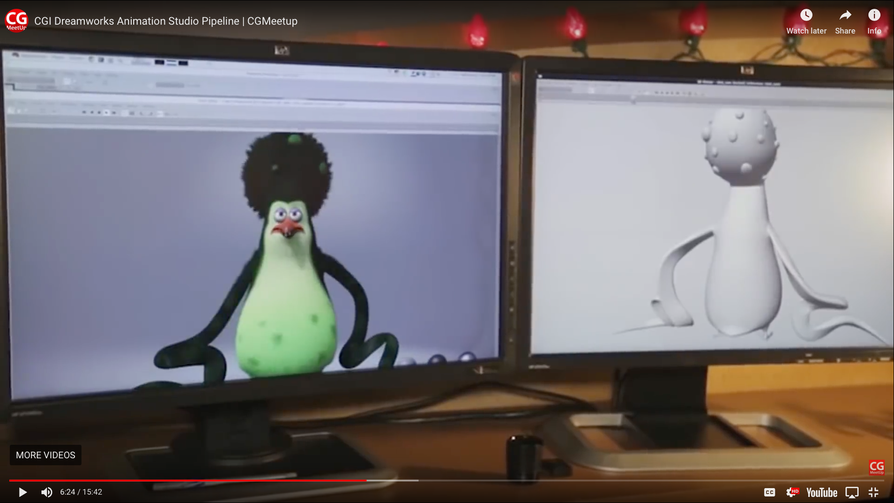 Under Light In Computer Animation Add colors and textures. They decide how the light touches the picture.