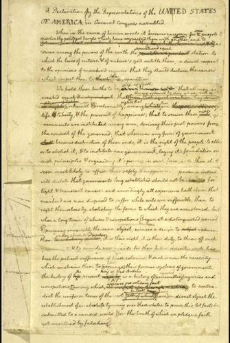 debated and drafted the declaration of independence from 1775 1776
