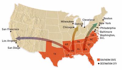 The Great Migration Was The Movement Of 6 Million Blacks Out Of The ...