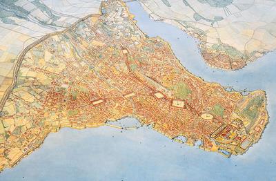 Constantinople becomes the capital of the Eastern Roman Empire (330 BCE)
