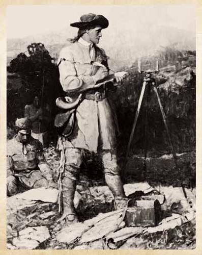 March 3rd - Surveying of the land for the Transcontinental Railroad is ...