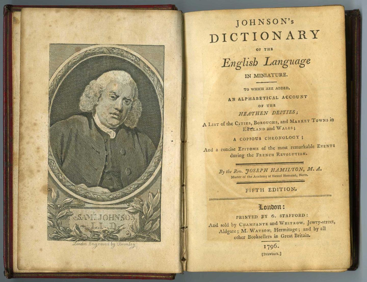 A Dictionary of English language Сэмюэля Джонсона. Samuel Johnson Dictionary of the English language, 1755).. Samuel Johnson словарь. Первый словарь английского языка.