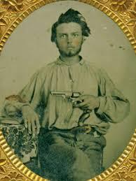 This is a boarder ruffian or a bushwhacker. This Bushwhacker is on ...
