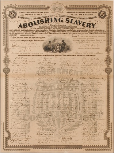 1865 The Thirteenth Amendment