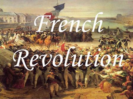 French Revolution | Sutori