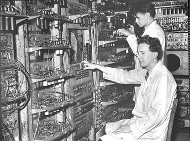 1950s- The MARK 1 (Harvard) and ENIAC (Pennsylvania) were able to ...