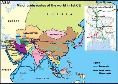 how did the silk road lead to cultural diffusion