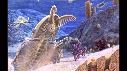 At this point there was only life in oceans due to the high oxygen ...