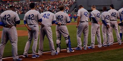 Peoria Chiefs on X: On today's date in 1947 Jackie Robinson broke the  color barrier and became the first person of color to play in Major League  Baseball Today we are celebrating