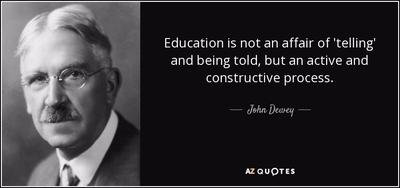 john dewey educational philosophy
