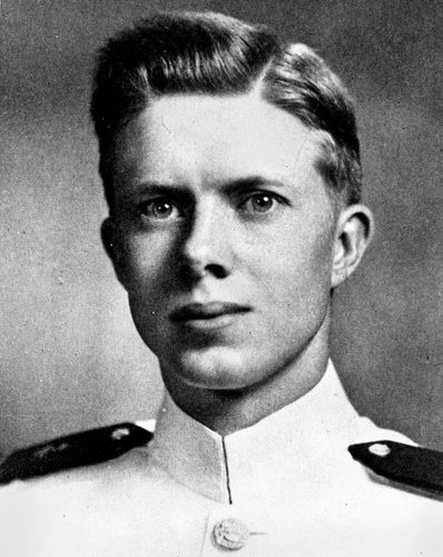 Jimmy Carter in Naval Uniform