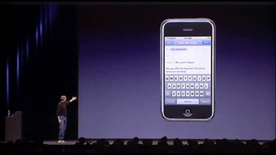 The iPhone release — Apple released the iPhone on January 9, 2007 ($499 ...