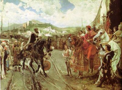 In 1492 take Granada completing the Reconquista.