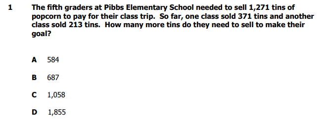 Spring Map Math Test 4 Grade.pdf Share