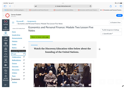 Module 2 Lessom 5 Check In Step # - Please disregard the discovery education video in the Module 2 ...