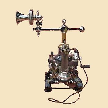 First Pcm Teleplone The first phone from the 1880's